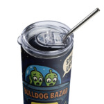 English Bulldog Stainless Steel Tumbler - Not Lifting - Image 2