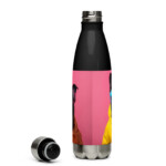 French Bulldog Stainless Steel Water Bottle – Bubblegum