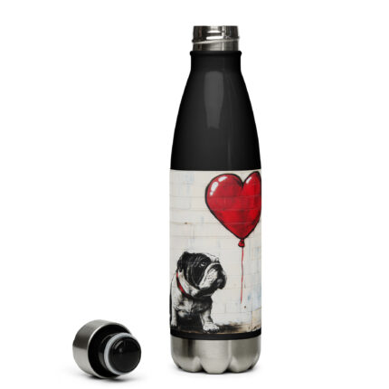 English Bulldog Stainless Steel Water Bottle - Bullksy