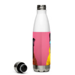French Bulldog Stainless Steel Water Bottle – Bubblegum