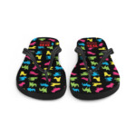 French Bulldog Flip-Flops - Neon Frenchies - Image 4