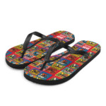 English Bulldog Flip-Flops - Pop Faces - Image 2