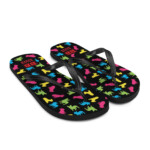 French Bulldog Flip-Flops - Neon Frenchies - Image 7