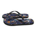 English Bulldog Flip-Flops - Space - Image 5