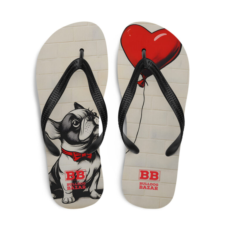 french bulldog flip-flops - frenksy
