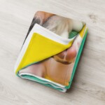 English Bulldog Throw Blanket - Samba