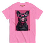 French Bulldog T-shirt - Bubblegum