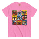 English Bulldog T-shirt - Pop Faces - Image 3