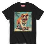 English Bulldog T-shirt - Skate - Image 2