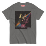 French Bulldog T-shirt - Dark Side of the Dog - Charcoal, M