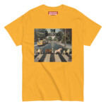 English Bulldog T-shirt - The Bulldogs - Gold, S