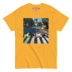 French Bulldog T-shirt - The Bulldogs - Gold, S