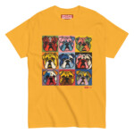 English Bulldog T-shirt - Pop Faces - Image 2