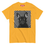 French Bulldog T-shirt - Hypnotic Black - Image 8