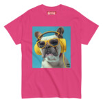 French Bulldog T-shirt - Headphones 4 - Image 7