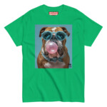 English Bulldog T-shirt - Bubblegum 2 - Image 7