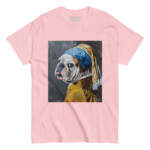 English Bulldog T-shirt - Pearl Earring - Image 8