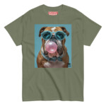 English Bulldog T-shirt - Bubblegum 2 - Image 6
