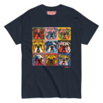 English Bulldog T-shirt - Pop Faces - Image 7