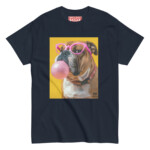 English Bulldog T-shirt - Bubblegum - Image 4