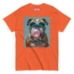 English Bulldog T-shirt - Bubblegum 2