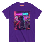 English Bulldog T-shirt - Neon - Image 2
