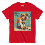 English Bulldog T-shirt - Skate - Image 4