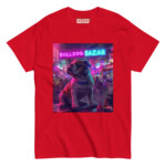 English Bulldog T-shirt - Neon - Image 4