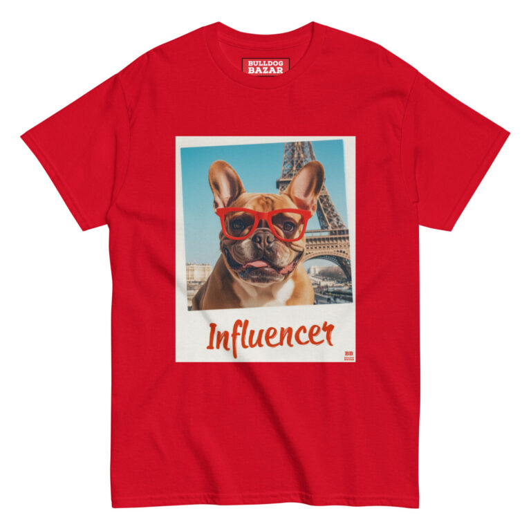 french bulldog t-shirt - influencer
