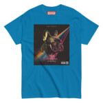 French Bulldog T-shirt - Dark Side of the Dog - Sapphire, L