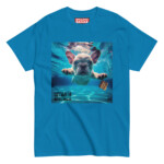 French Bulldog T-shirt - Bullmind - Sapphire, 5XL