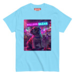 English Bulldog T-shirt - Neon - Image 8