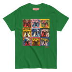 English Bulldog T-shirt - Pop Faces