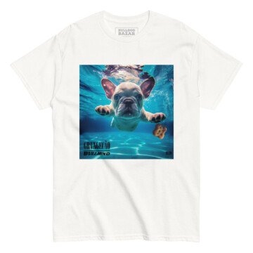 French Bulldog T-shirt - Bullmind - White, S