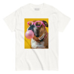 English Bulldog T-shirt - Bubblegum - Image 9