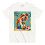 English Bulldog T-shirt - Skate - Image 10