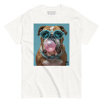 English Bulldog T-shirt - Bubblegum 2 - Image 10