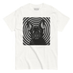 French Bulldog T-shirt - Hypnotic Black - Image 2