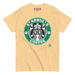 French Bulldog T-shirt - Starbulls Coffee - Image 8