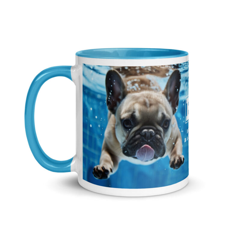 french bulldog mug - pardon my splash