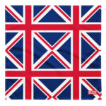 English Bulldog Bandana - UK Flag