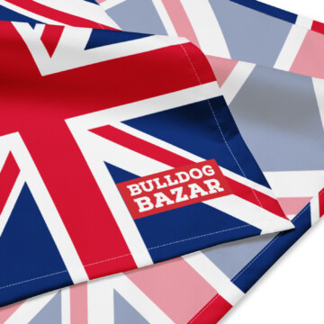 English Bulldog Bandana - UK Flag