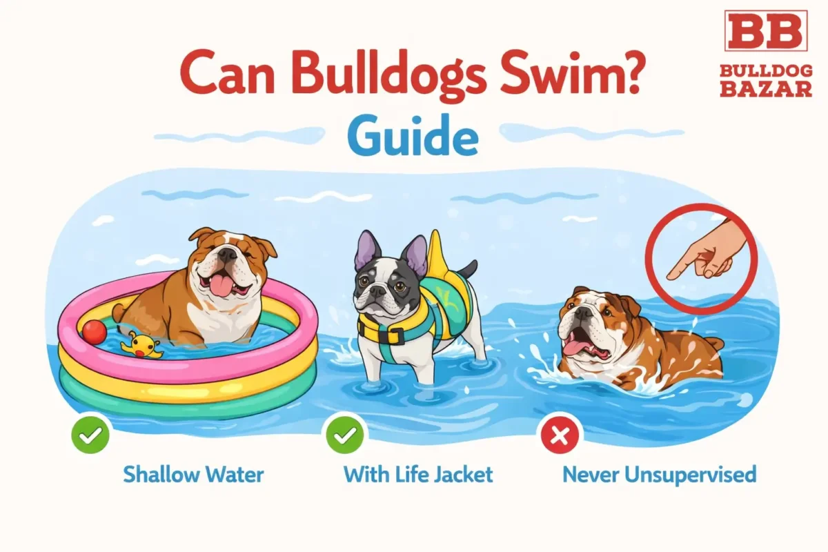 Can Bulldogs Swim? Water Safety Guide for English and French Bulldogs