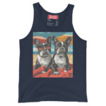 French Bulldog Tank Top - Beach Day - Image 3