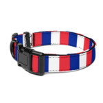 French Bulldog Collar - Flag of France