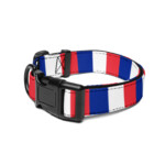 French Bulldog Collar - Flag of France