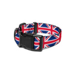 English Bulldog Collar - UK Flag