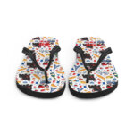 sublimation flip flops white front 6948433cdf212