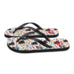 sublimation flip flops white left 6948433cdf27c