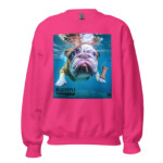 English Bulldog Sweatshirt - Caninemind - Heliconia, S